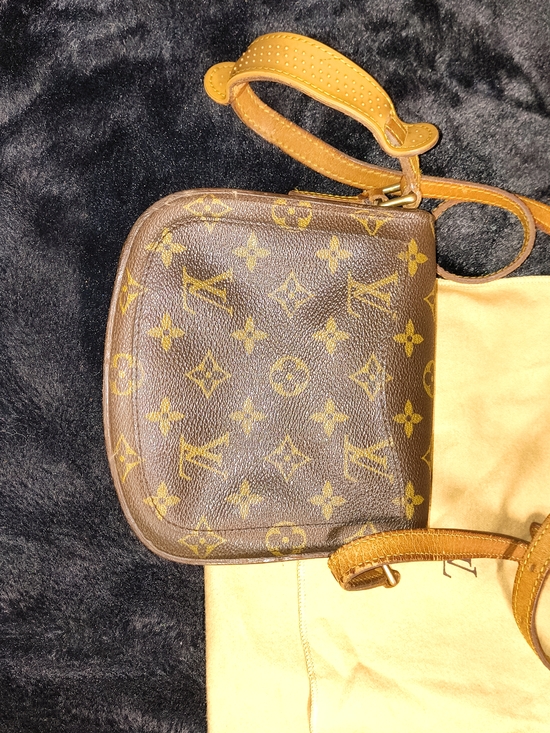 Louis Vuitton Monogram Canvas Mini St.Cloud  Shoulder Bag in Brown/Tan - Picture 7 of 7
